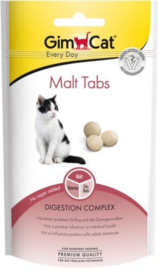 GimCat Германия Витамины Malt Tabs - витаминизированное лакомство для кошек
