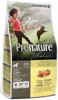 Сухой корм Pronature Канада для щенков Holistic курица с бататом