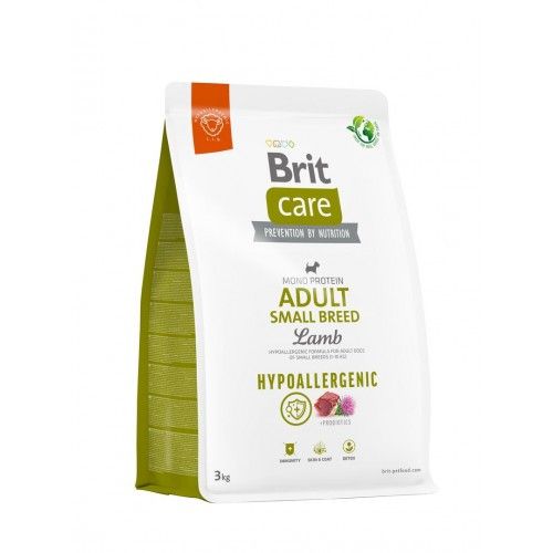 Сухий корм Care Brit Hypoallergenic Adult Small Breed для дорослих собак малих порід з ягням