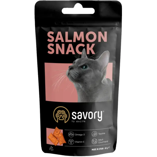 Лакомство Savory Чехия для кошек гурман с лососем