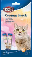 Лакомство Trixie Германия для кошек Creamy Snacks Рыба