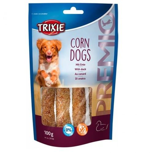 Лакомство Trixie Германия для собак Премио Corn Dogs с уткой