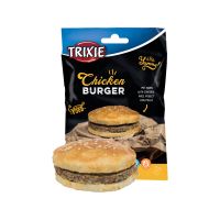 Лакомство Trixie Германия для собак Chucekn Burger ургер с курицей и сыромятной кожей