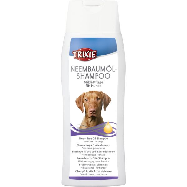 Trixie Германия Шампунь для собак увлажняющий с маслом мелии