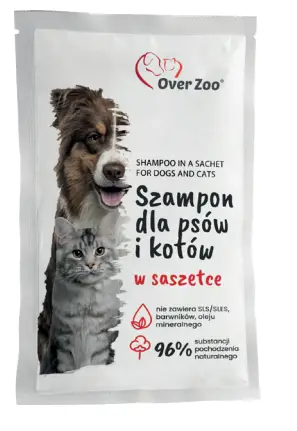 Over Zoo Польща Шампунь для котів та собак саше
