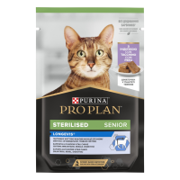 Влажный корм Pro Plan Purina Франция Sterilised для стерилизованных кошек кусочки в паштете с индейкой