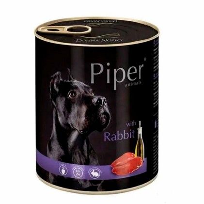 Вологий корм Piper Польща для собак з кроликом