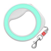 WAUDOG Украина Поводок-рулетка для собак R-leash, круглая, светоотражающая лента, салатовый