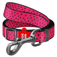 Collar Украина Поводок для собак из нейлона WAUDOG Nylon регулируемый, рисунок "Арбуз" размер