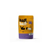 Влажный корм Half&Half Польша для стерилизованных кошек кусочки с тунцем в соусе