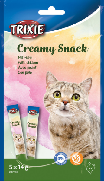 Лакомство Trixie Германия для кошек Creamy Snacks Курица