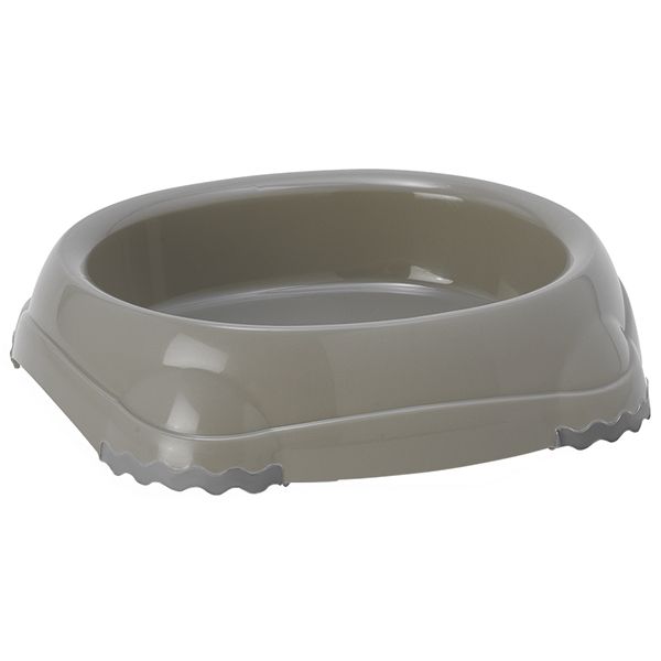 Moderna Бельгія Smarty Bowl миска для котів, теплий-сірий