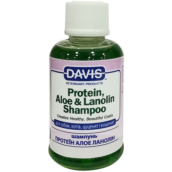 Davis США Davis Protein & Aloe & Lanolin Шампунь для собак і котів, концентрат