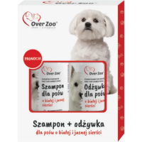 Over Zoo Польша набор шампунь + кондиционер для собак с белой и светлой шерстью