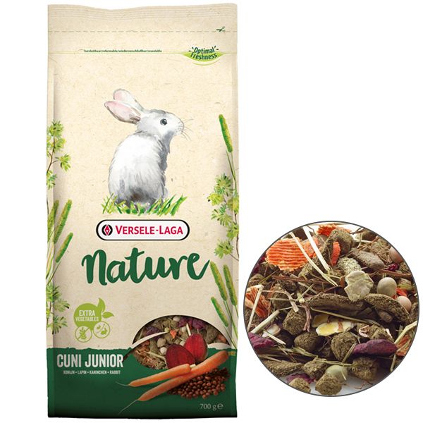 Корм Versele-Laga Бельгія Nature Cuni Junior для кроленят