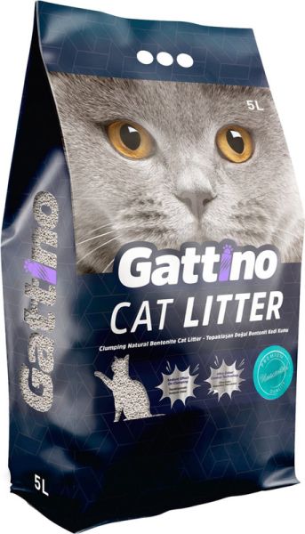 Наповнювач для лотків Бентонітовий Gattino Туреччина без запаху,