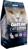 Наполнитель для лотков Бентонитовый Gattino Турция с ароматом лаванды,