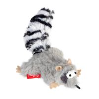 GiGwi Китай Игрушка для кошек Енот с кошачьей мятой Catch&scratch, искусственный мех