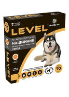 Level Healthy Pet Украина противопаразитарный ошейник для собак и кошек, 70 см,