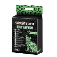 Наполнитель для лотков Тофу AnimAll Китай зеленый чай 4,66кг