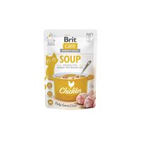 Влажный корм Care Brit для кошек суп с курицей