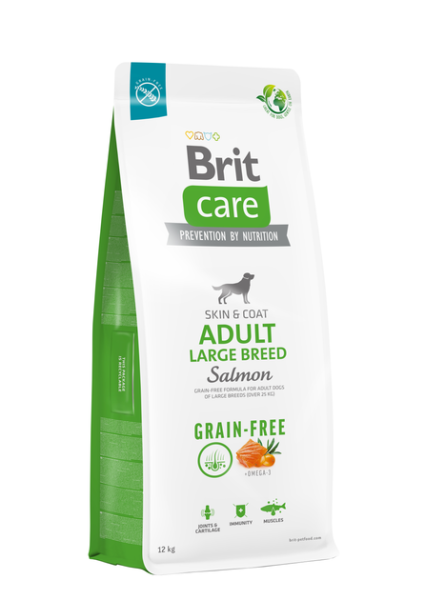 Сухий корм Care Brit Grain Free Adult Large Breed для дорослих собак великих порід з лососем