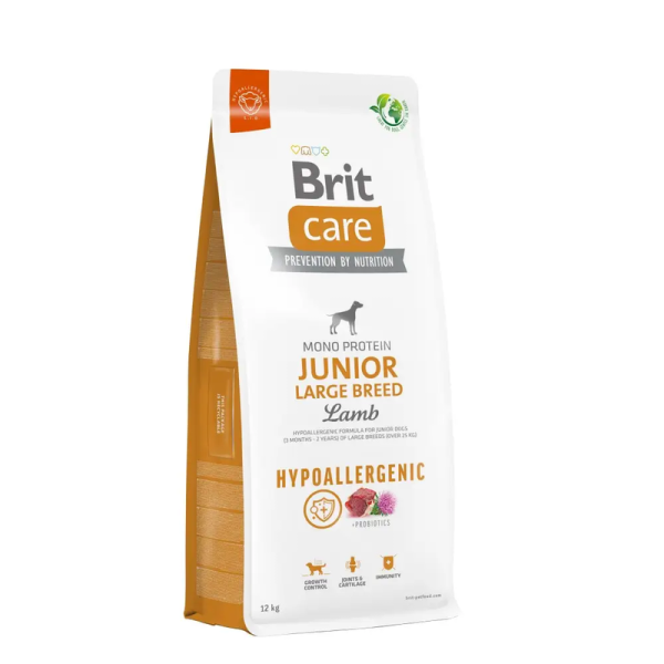 Сухой корм Care Brit Hypoallergenic Junior Large Breed для молодых собах больших пород с ягненком