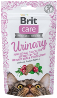 Лакомство Care Brit Snack Urinary для кошек для улучшения здоровья мочевыделительной системы со вкусом индейки