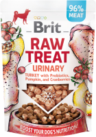 Лакомство Care Brit Raw Treat Urinary Freeze-dried для взрослых собак для здоровья мочевой системы со вкусом индейки