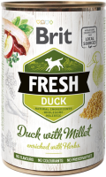 Влажный корм Care Brit Fresh для взрослых собак со вкусом утки и пшена