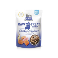 Лакомство Care Brit Raw Treat для котят с курицей и лососем