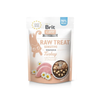 Лакомство Care Brit Raw Treat для кошек с чувствительным пищеварением с индейкой
