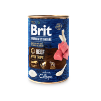 Влажный корм Premium Brit для собак с говядиной и потрохами