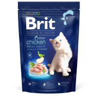 Сухой корм Premium Brit Kitten для котят от 1 до 12 месяцев с курицей