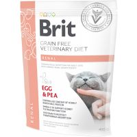 Сухий корм VetDiets Brit Grain Free Renal для котів з захворюванням нирок з яйцем та горохом
