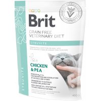 Сухий корм VetDiets Brit Grain Free Struvite для котів з сечокамяною хворобою з куркою та горохом