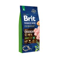 Сухой корм Premium Brit Adult XL для взрослых собак гигантских пород весом 45-90 кг с курицей