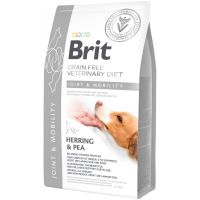 Сухий корм VetDiets Brit Grain Free Mobility для собак для здоровя суглобів з оселедцем, лососем, горохом та гречкою