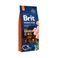 Сухой корм Premium Brit Sport для взрослых собак всех пород с высокими затратами энергии с курицей