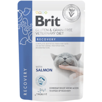 Влажный корм VetDiets Brit Grain Free Recovery для кошек со вкусом лосося