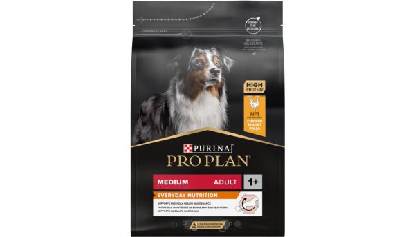 Сухий корм Pro Plan Purina Франція Medium Everyday Nutrion для собак середніх порід з куркою