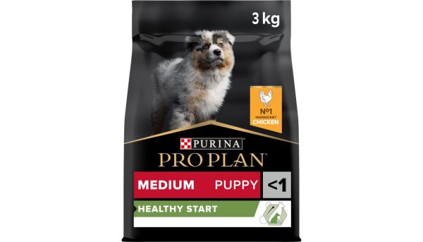 Сухой корм Pro Plan Purina Франция Puppy Medium Healthy Start для щенков средних пород с курицей