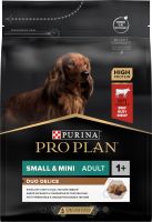 Сухой корм Pro Plan Purina Франция Small & Mini Duo Delice для собак малых и мини пород с говядиной