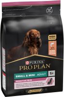 Сухой корм Pro Plan Purina Франция Small & Mini Sensitive Skin для собак малых и мини пород с чувствительной кожей с лососем