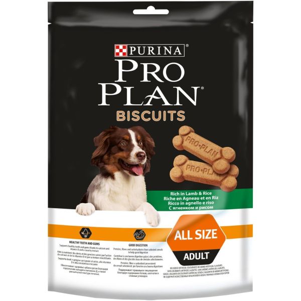 Лакомство Pro Plan Purina Франция Biscuits печенье для собак с ягненком и рисом