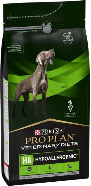 Сухий корм Pro Plan Purina Франція Veterinary Diets HA Hypoallergenic для собак для зниження ознак інгредієнтної непереносимості