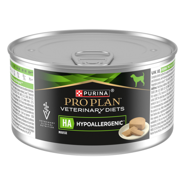 Влажный корм Pro Plan Purina Франция Veterinary Diets HA Hypoallergenic для собак для снижения признаков непереносимости ингредиентов