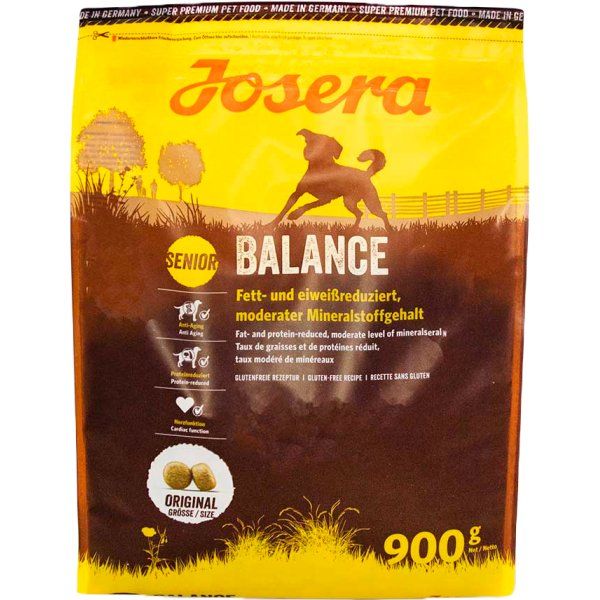 Сухой корм Josera Германия Dog Balance для собак с избыточным весом и пожилых людей