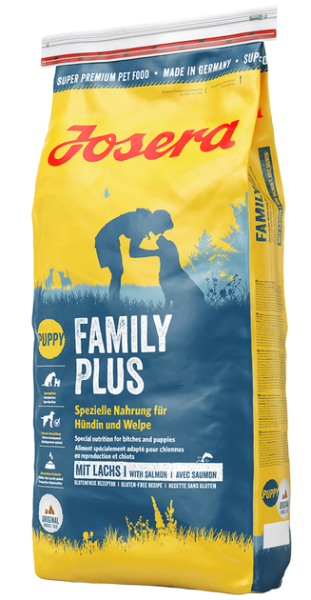 Сухой корм Josera Германия Dog Family Plus для беременных и кормящих собак, а также для щенков до 8-недельного возраста