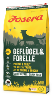 Сухой корм Josera Германия Dog Geflugel & Forelle с высоким содержанием протеина для собак